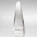 Medium Crystal Obelisk Award